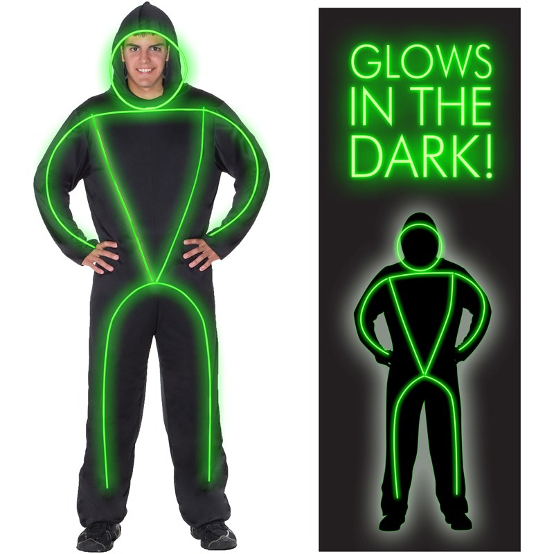 GlowMan Adult Costume for the 2022 Costume season.
