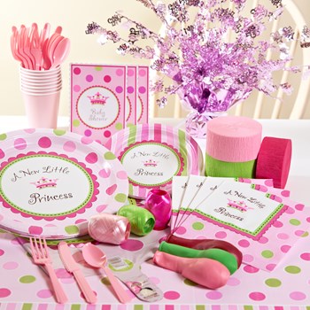 A New Little Princess Baby Shower Deluxe Party Kit