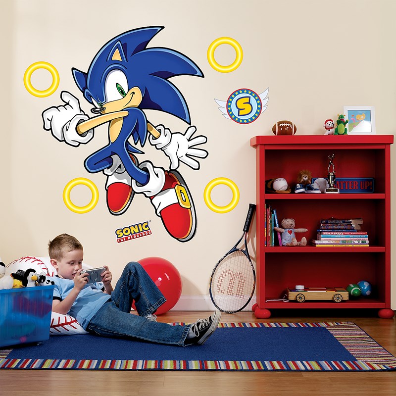Sonic the Hedgehog Giant Wall Decals for the 2022 Costume season.