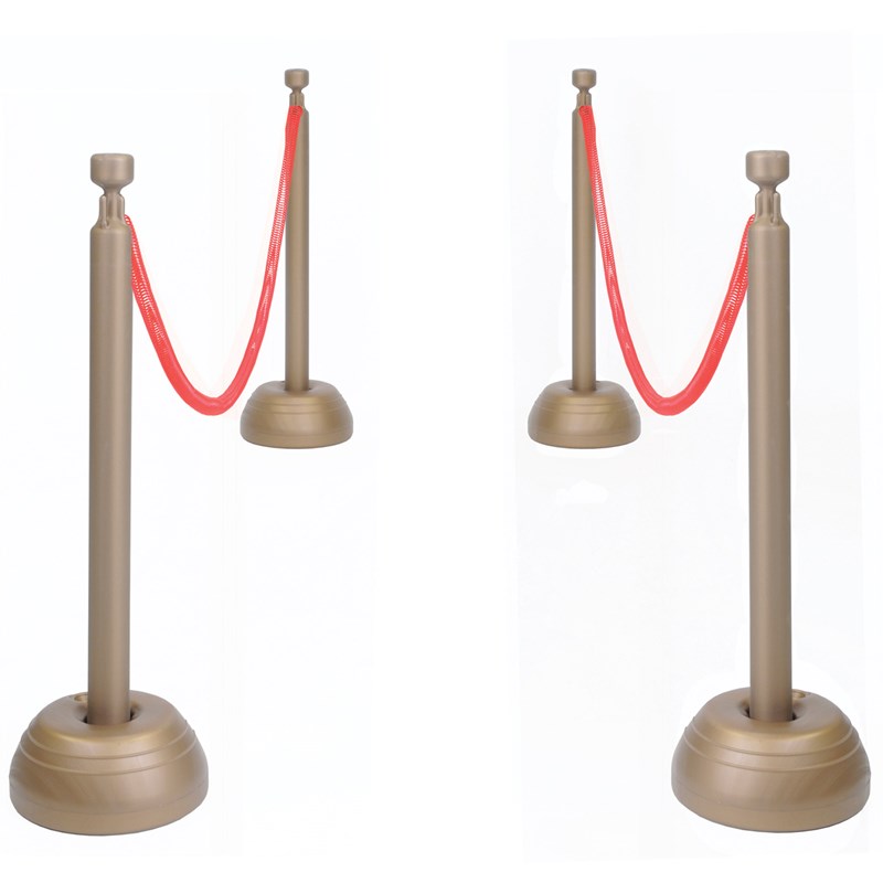 Red Rope Stanchion Set for the 2022 Costume season.