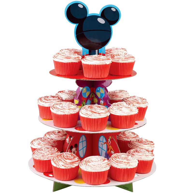 Disney Mickey Mouse Clubhouse Cupcake Stand for the 2022 Costume season.