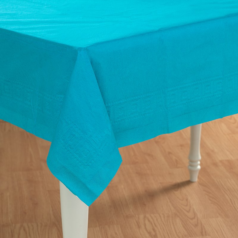 Bermuda Blue (Turquoise) Paper Tablecover for the 2022 Costume season.