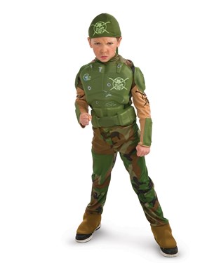 Combat Marine Child Costume