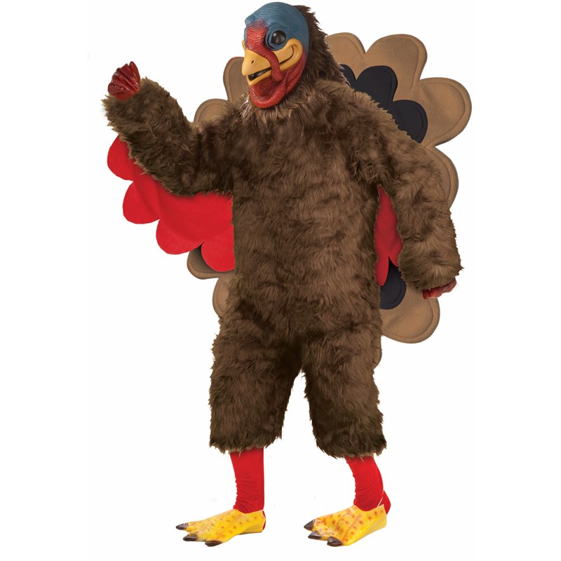 Tom the Turkey Mascot Adult Costume for the 2022 Costume season.