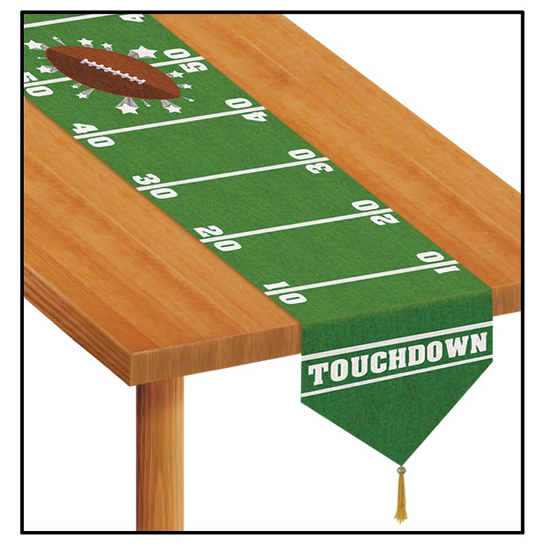 Game Day Football   Printed Table Runner for the 2022 Costume season.