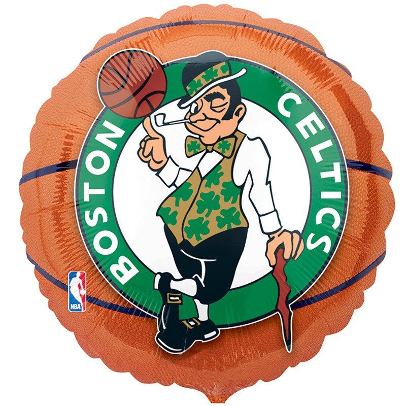 Boston Celtics Basketball   Foil Balloon for the 2022 Costume season.
