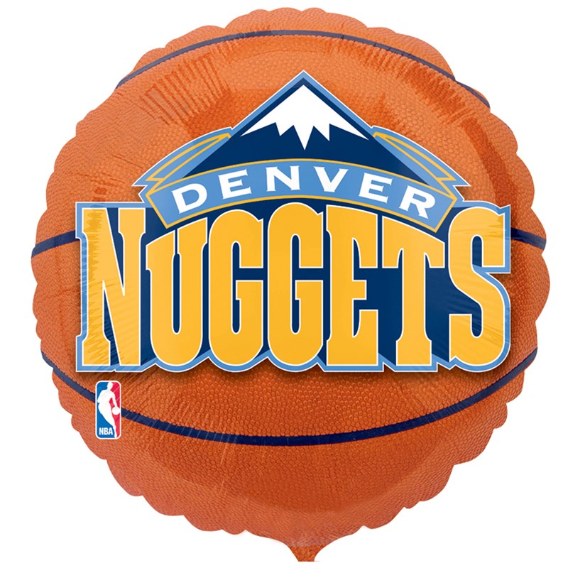 Denver Nuggets Basketball   Foil Balloon for the 2022 Costume season.
