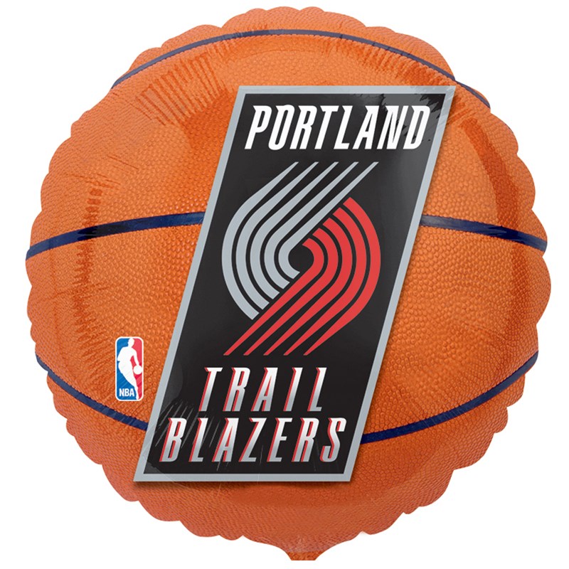 Portland Trail Blazers Basketball   Foil Balloon for the 2022 Costume season.