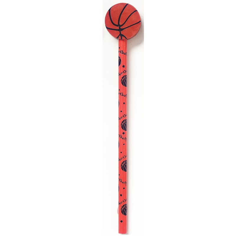 Basketball Pencil with Eraser for the 2022 Costume season.