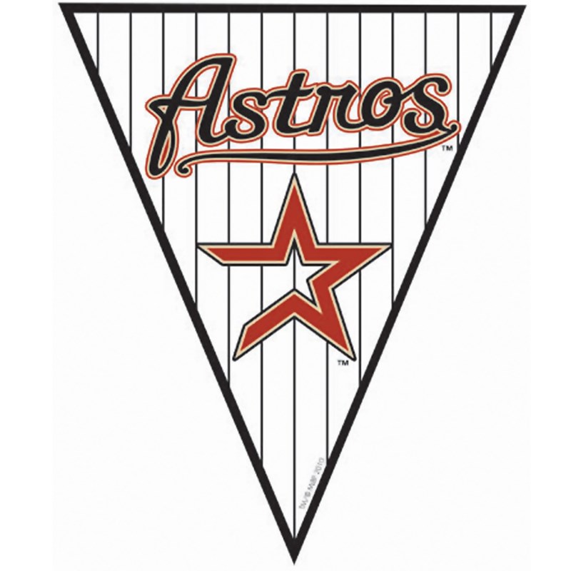 Houston Astros Baseball   12 Pennant Banner for the 2022 Costume season.