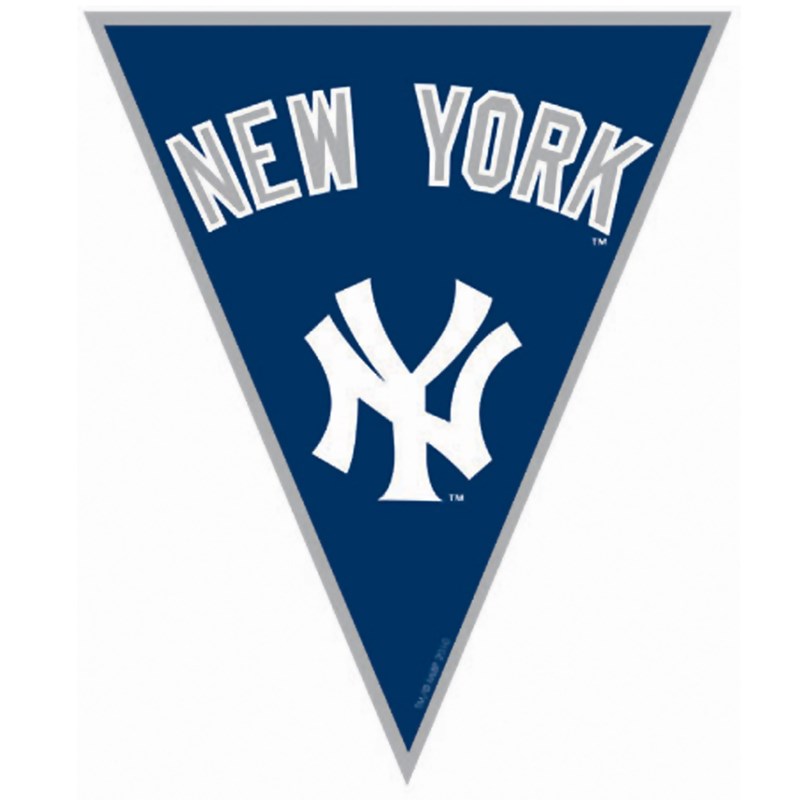 New York Yankees Baseball   12 Pennant Banner for the 2022 Costume season.