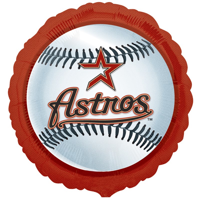Houston Astros Baseball   Foil Balloon for the 2022 Costume season.