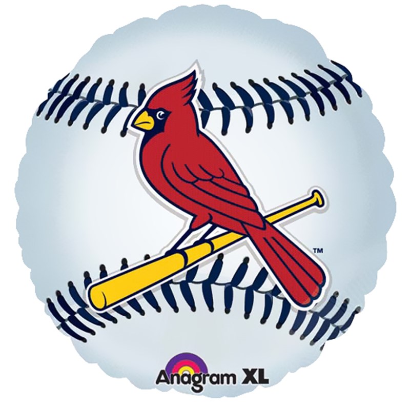 St. Louis Cardinals Baseball   Foil Balloon for the 2022 Costume season.