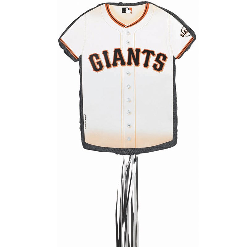 San Francisco Giants Baseball   Shirt Shaped Pull String Pinata for the 2022 Costume season.
