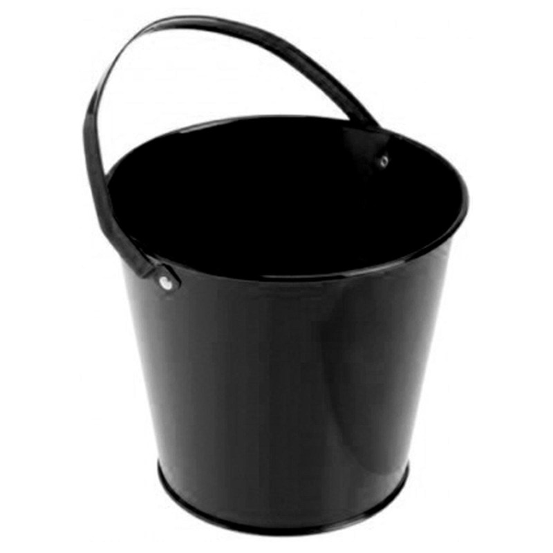Metal Bucket   Black for the 2022 Costume season.
