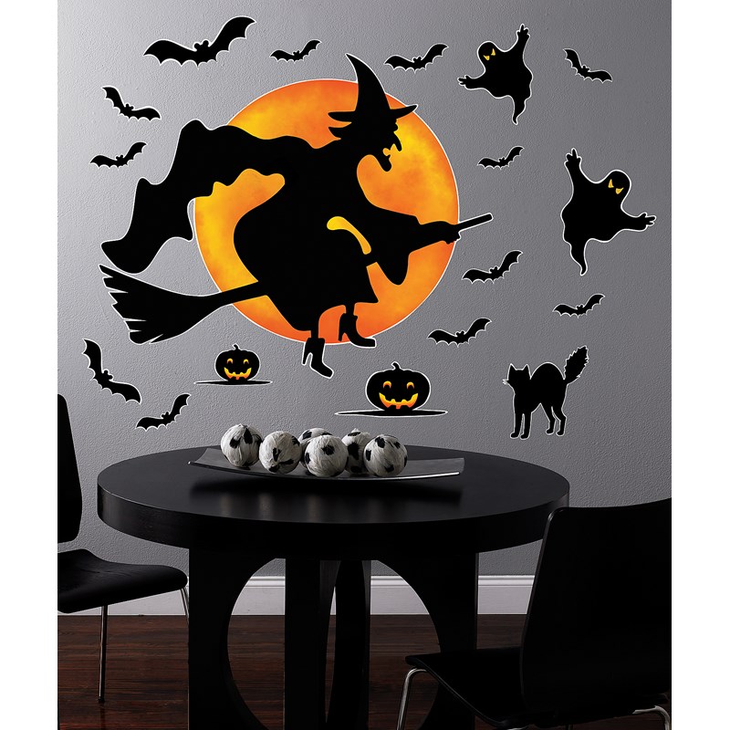 Halloween Witch Giant Wall Decals for the 2015 Costume season.
