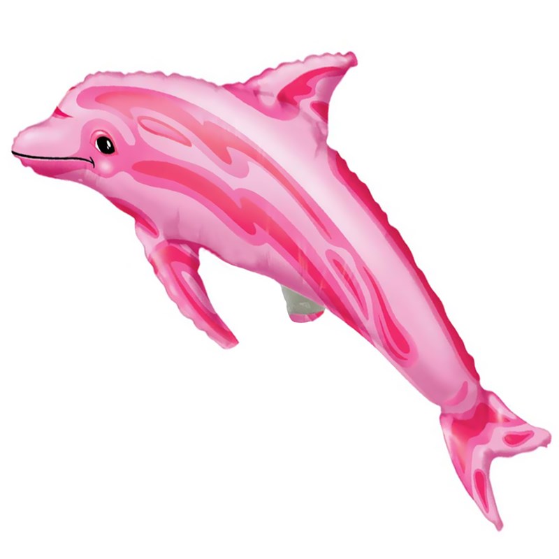 Pink Dolphin Jumbo Foil Balloon for the 2022 Costume season.