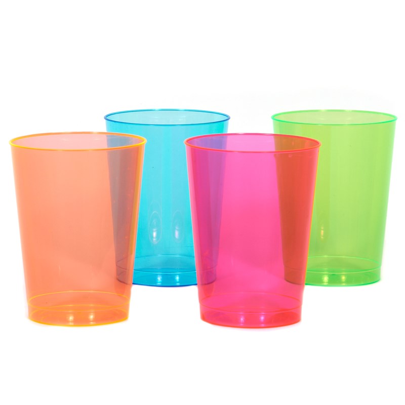 Neon 10 oz. Tall Tumblers Assorted (50 count) for the 2022 Costume season.
