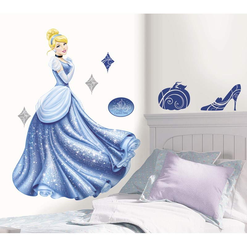 Cinderella Giant Peel and Stick Wall Decals for the 2022 Costume season.