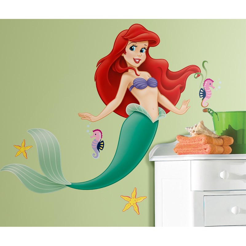 Disney The Little Mermaid Giant Peel and Stick Wall Decals for the 2022 Costume season.