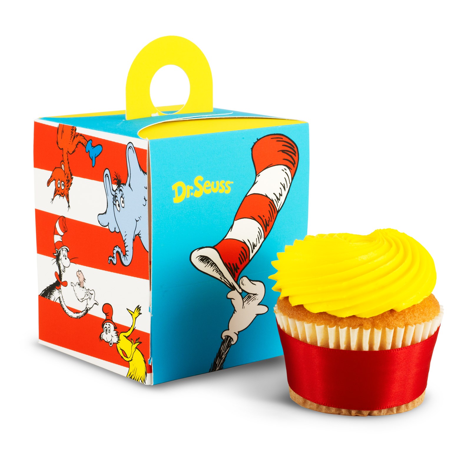 Dr. Seuss Cupcake Boxes 4 count