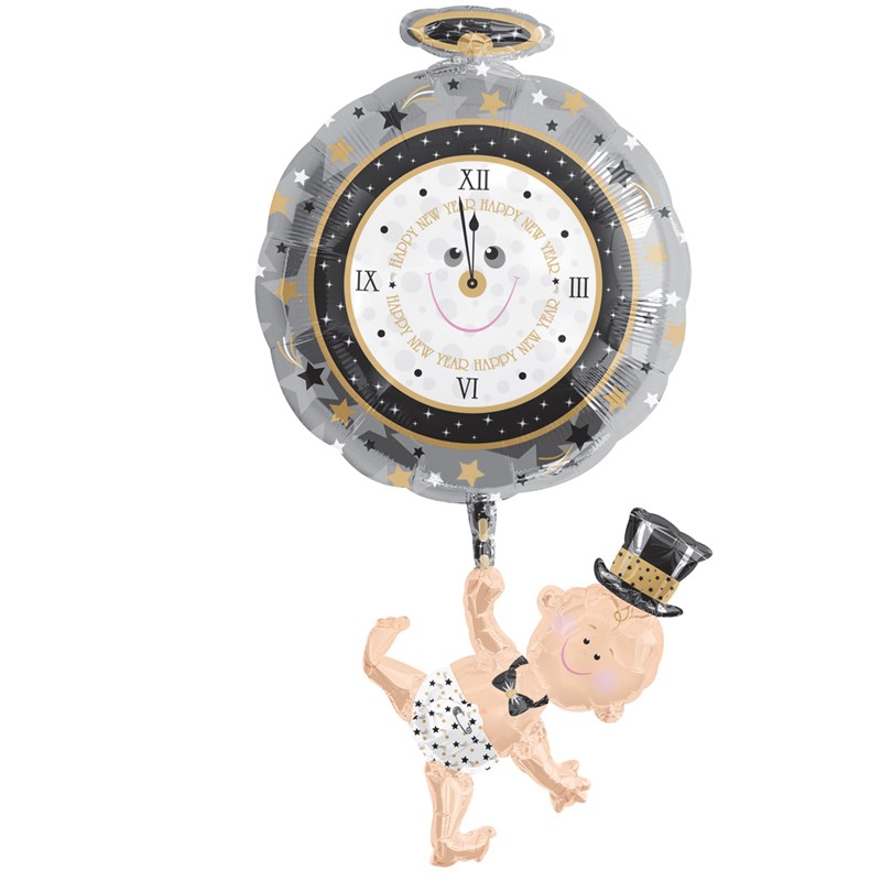 Baby Holding Clock Shaped 39