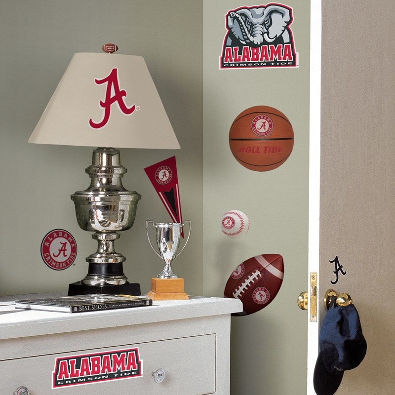 Alabama Crimson Tide   Removable Wall Decals for the 2022 Costume season.