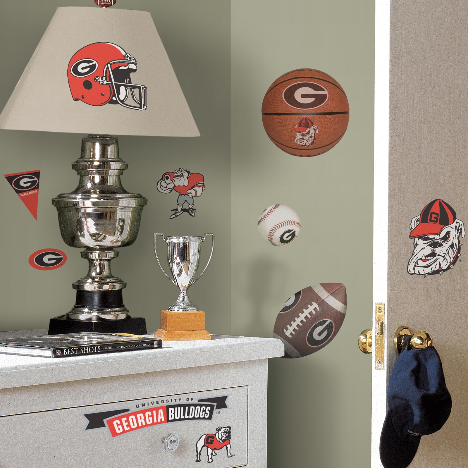 Georgia Bulldogs - Removable Wall Decals