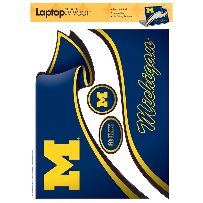 Michigan Wolverines   Laptop Cover for the 2022 Costume season.
