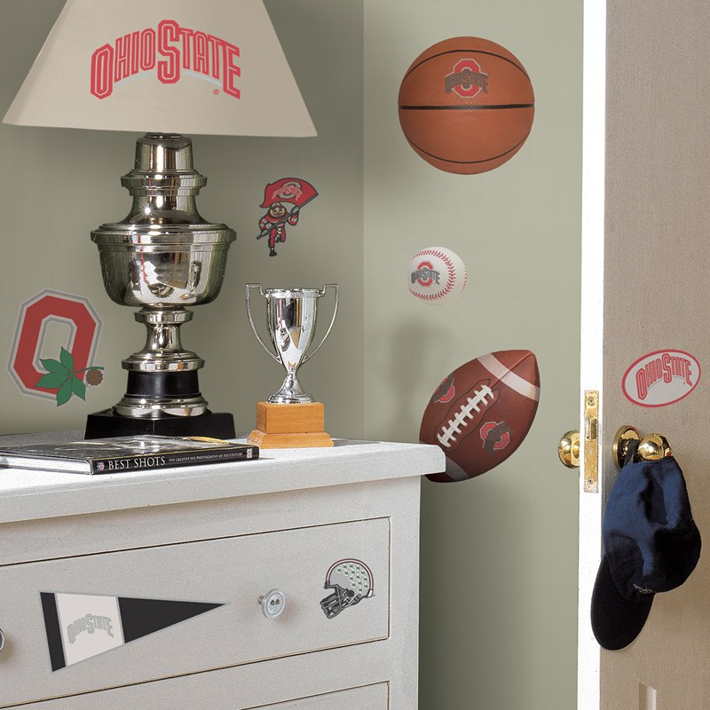 Ohio State Buckeyes   Removable Wall Decals for the 2022 Costume season.