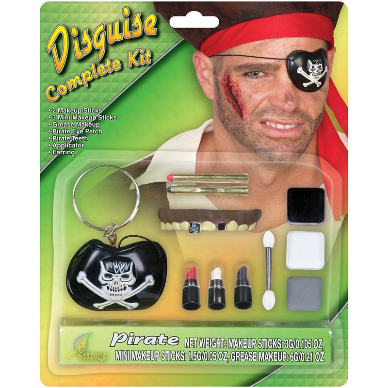 Pirate Makeup Kit (Adult) for the 2022 Costume season.