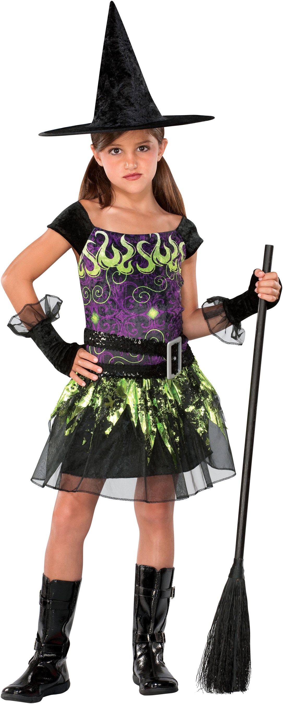 Spellcaster Witch Child Costume