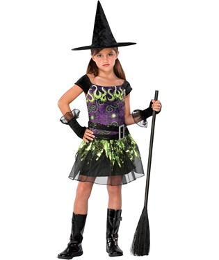 Spellcaster Witch Child Costume