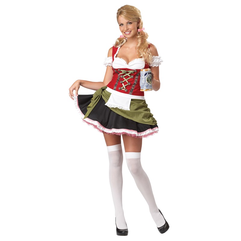 Bavarian Bar Maid Adult Costume for the 2022 Costume season.