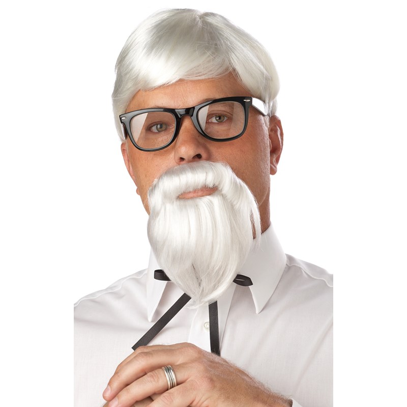 The Colonel Adult Wig and Beard for the 2022 Costume season.
