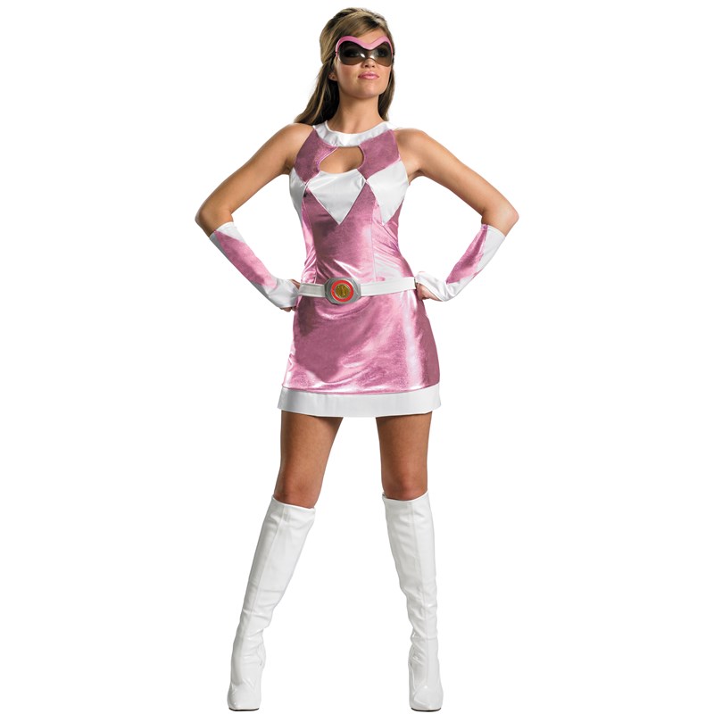 Mighty Morphin Power Rangers   Pink Ranger Sassy Deluxe Adult Costume for the 2022 Costume season.