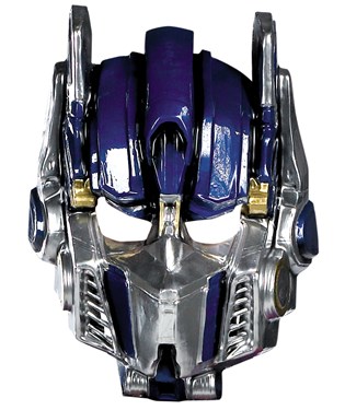 Transformers 3 Dark Of The Moon Movie - Optimus Prime Vacuform Mask Adult