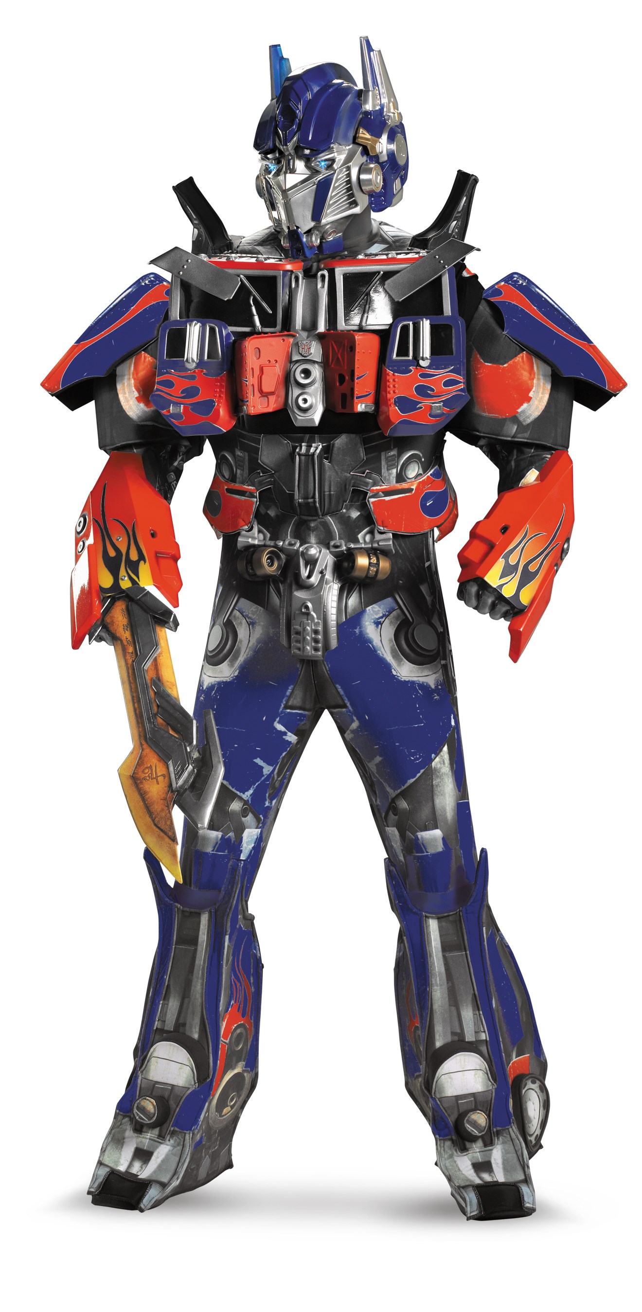 Transformers 3 Dark Of The Moon Movie - Optimus Prime 3D Theatrical W/ Vacuform Adult Costume