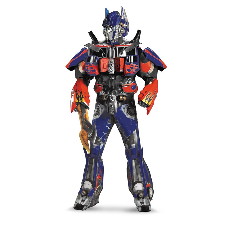 Transformers 3 Dark Of The Moon Movie   Optimus Prime 3D Theatrical W and  Vacuform Adult Costume for the 2022 Costume season.