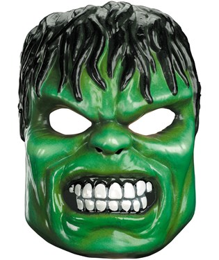 Hulk Vacuform Mask Adult