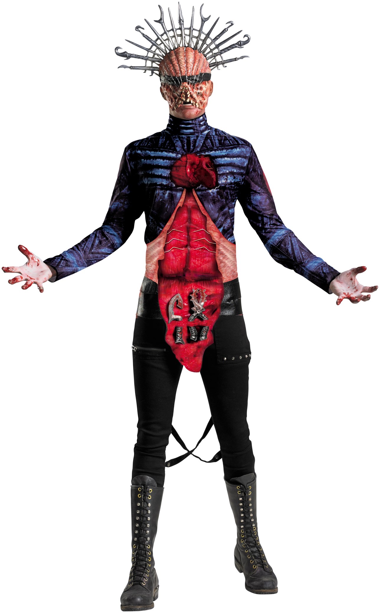 Clive Barkers Dark Bazaar - Scorn Cenobite Adult Costume