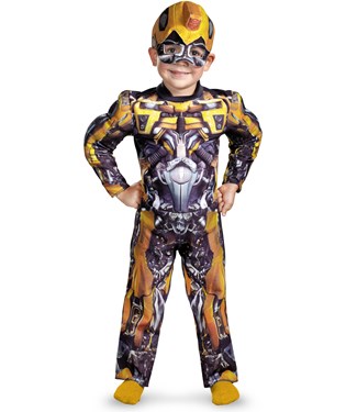 Transformers 3 Dark of the Moon Movie - Bumblebee Muscle Toddler / Child Costume