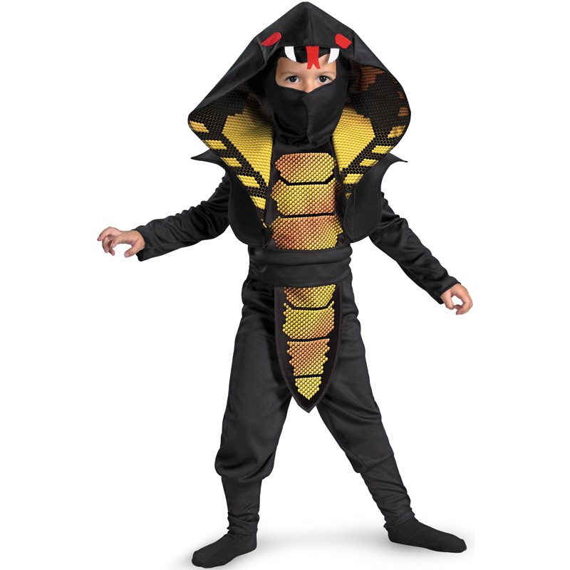Cobra Ninja Toddler  and  Child Costume for the 2022 Costume season.