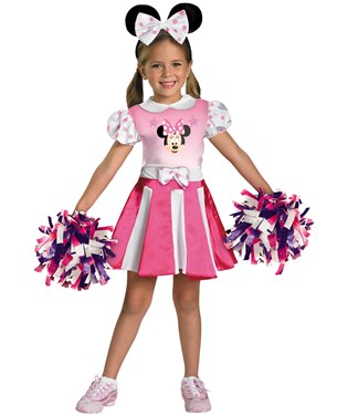 Mickey Mouse Clubhouse – Minnie Mouse Cheerleader Toddler / Child Costume