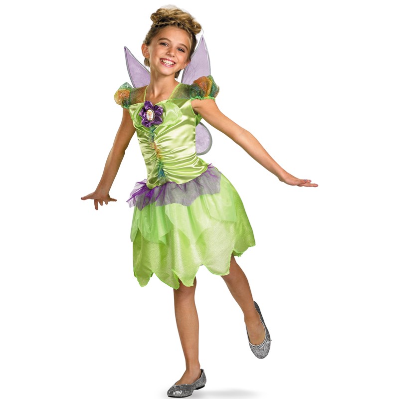 Disney Fairies   Tinker Bell Rainbow Classic Toddler  and  Child Costume for the 2022 Costume season.