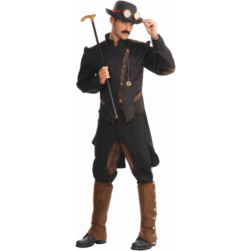 Steampunk Gentleman Adult Costume for the 2022 Costume season.