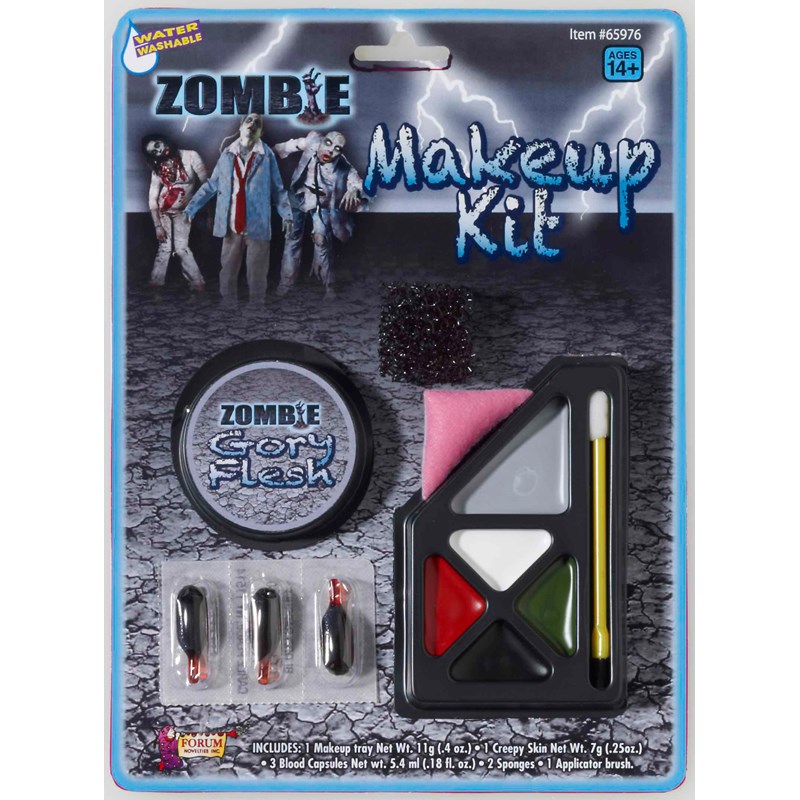 Zombie Make Up Kit for the 2022 Costume season.