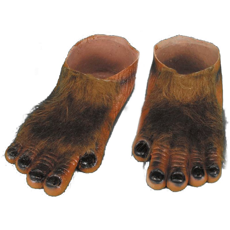Werewolf Brown Hairy Feet Adult for the 2022 Costume season.