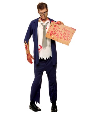 Wall St. Zombie Adult Costume