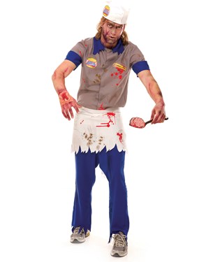 Zombie Burger Guy Adult Costume